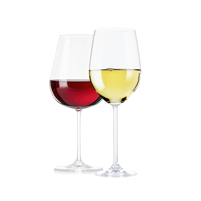 Weisswein_und_Rotwein